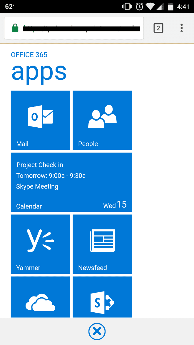 SharePoint on Mobile 2