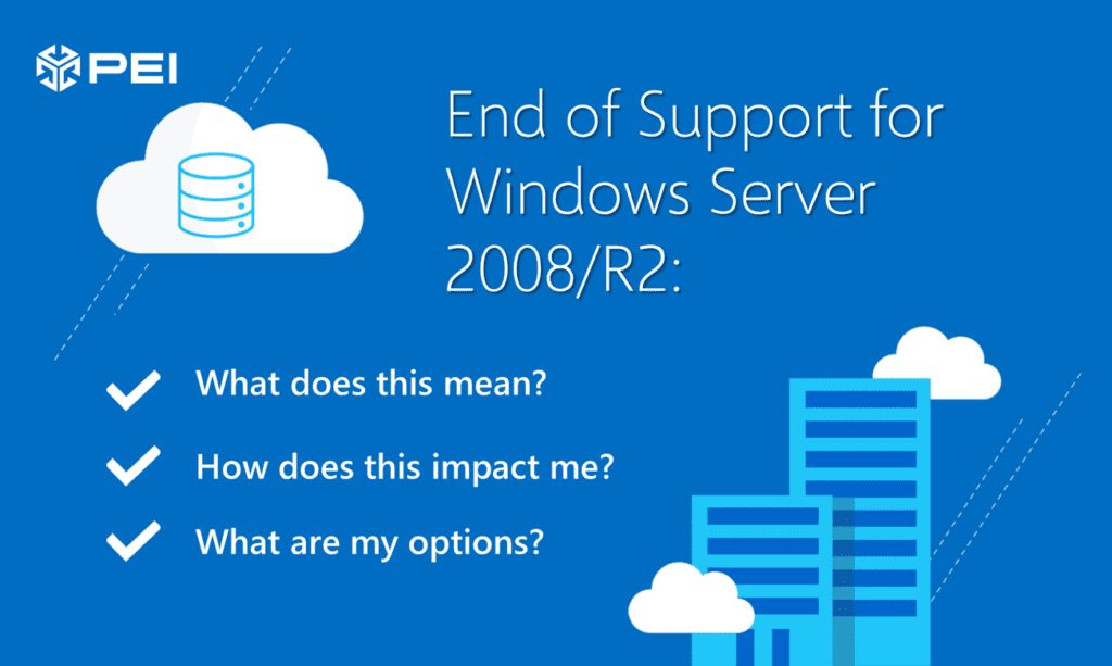 Windows Server 2008 End of Support Options