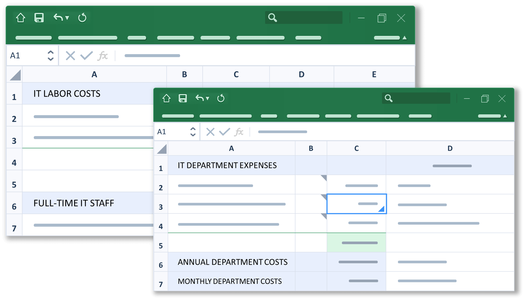 Excel IT Costs Calculator Template