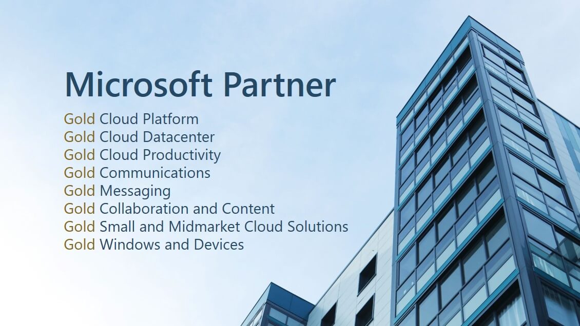 Microsoft Gold Certified Partner
