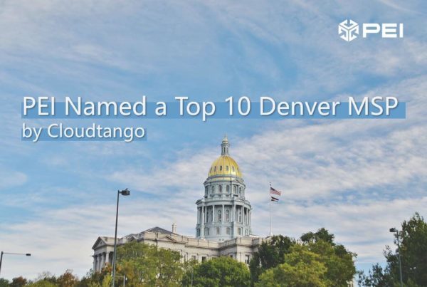 PEI Named a Top Managed Services Provider in Denver, CO.